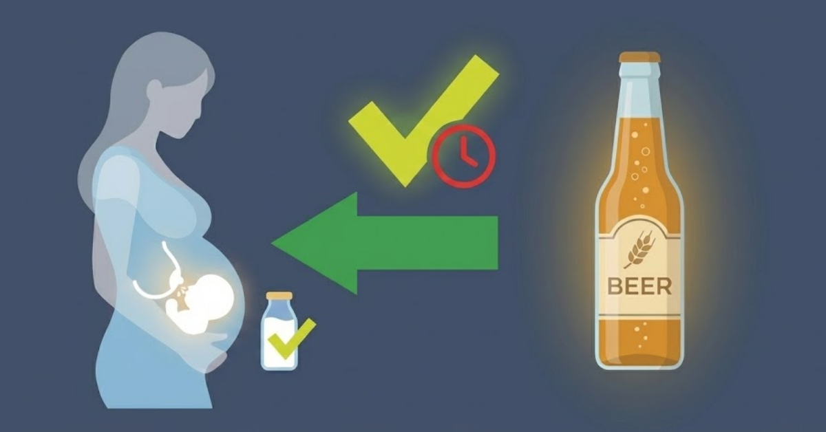 Can I Drink A Beer While Breastfeeding